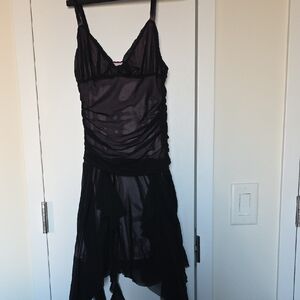 Kimchi Blue Black and Pink Dress